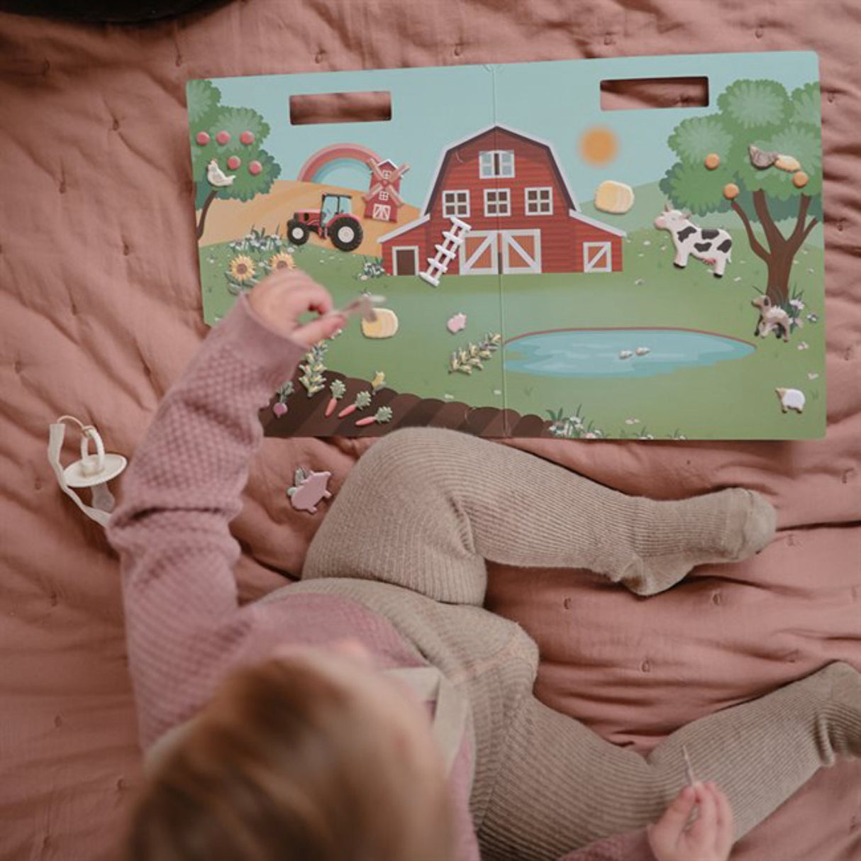 Mushie Farm Reusable Sticker Set