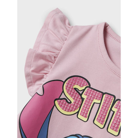Name It Cameo Pink Asbiri Stitch T-Shirt