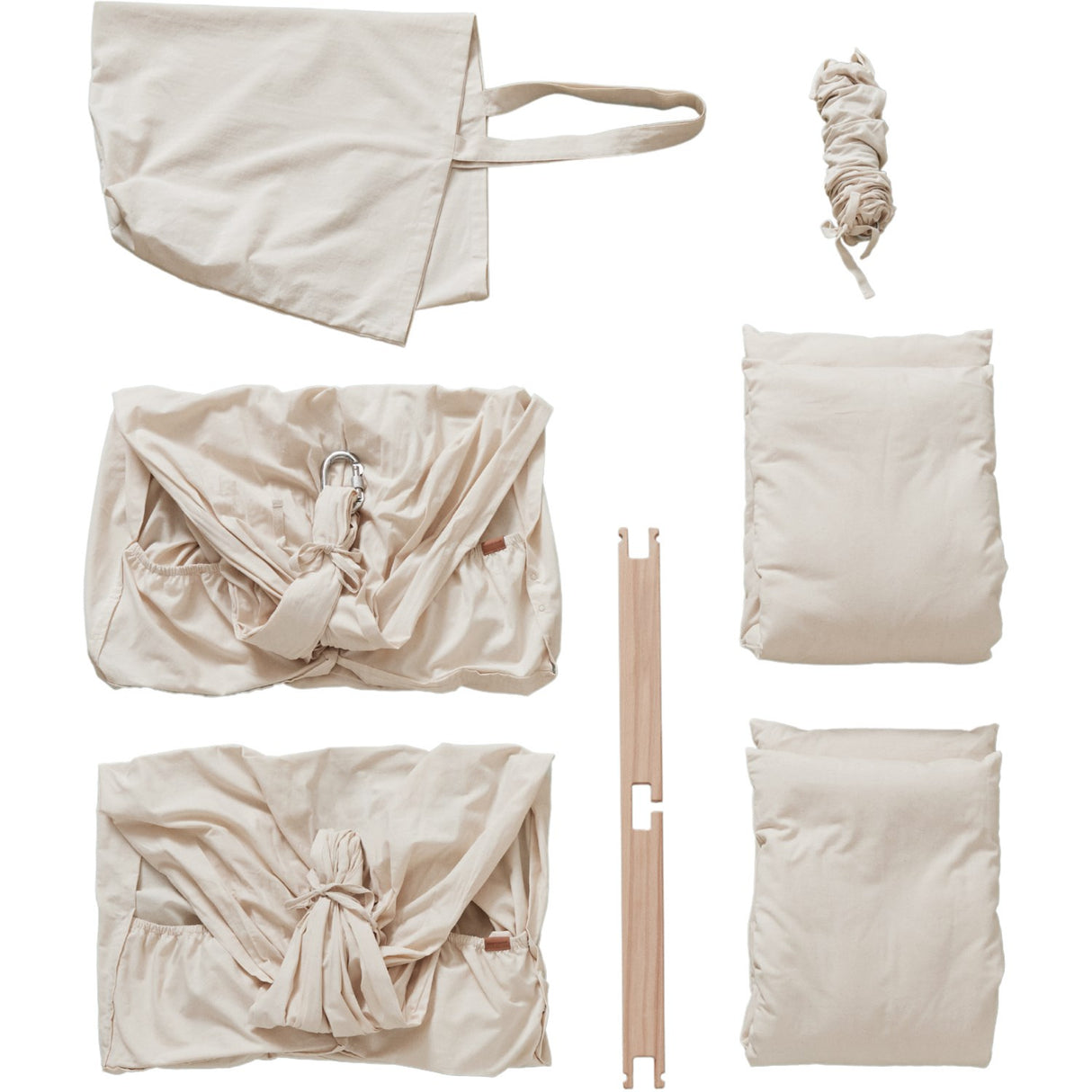 MEMBANTU Nature Organic Twin Hammock Basic