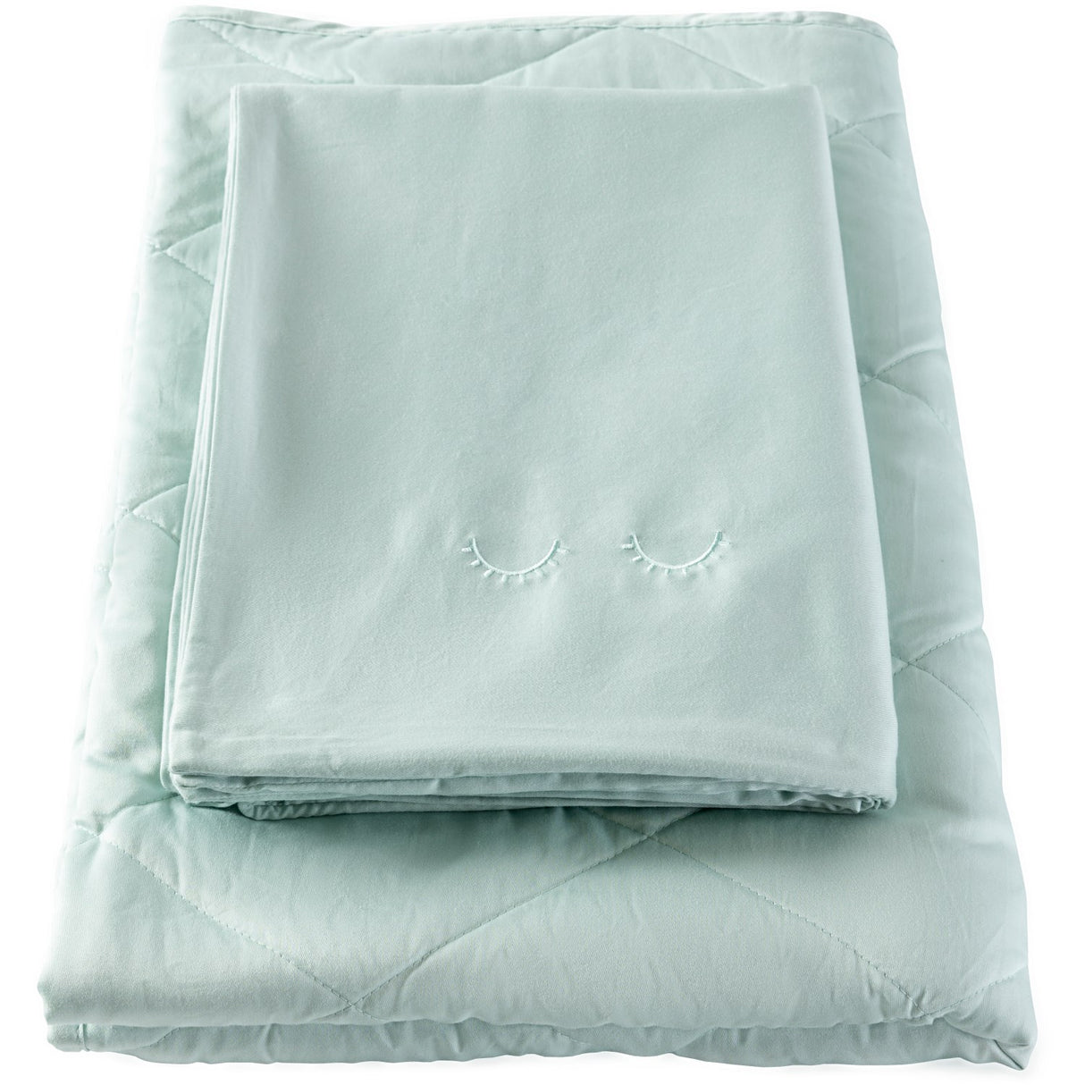 MEMBANTU Mint Organic Junior Bedding