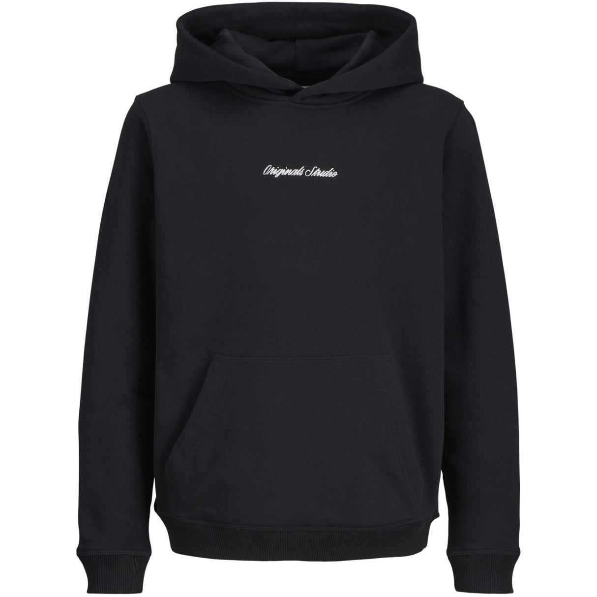 Jack & Jones Junior Black Jornorrebro Emb Sweat Hood Noos Jnr