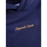 Jack & Jones Junior Ocean Cavern Jornorrebro Emb Sweat Hood Noos Jnr