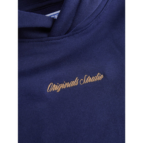 Jack & Jones Junior Ocean Cavern Jornorrebro Emb Sweat Hood Noos Jnr