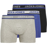 Jack & Jones Junior Black Jacchristian Solid Trunks 3 Pack Sn Jnr