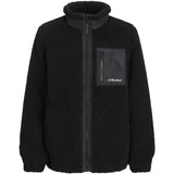 Jack & Jones Junior Black Jjesoho Teddy Jacket Sn Jnr