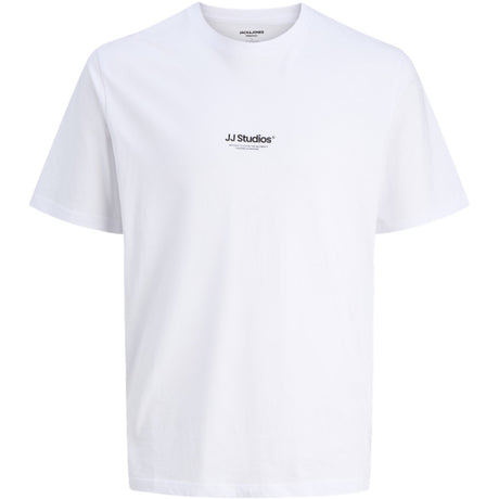 Jack & Jones Junior White Jjesoho Tee Ss Crew Neck Noos Jnr