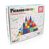 Picasso Tiles Picasso Tiles 61 Stk Magnetiske Byggesæt