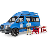 Bruder Mb Sprinter Camper With Chauffør Og Accessories