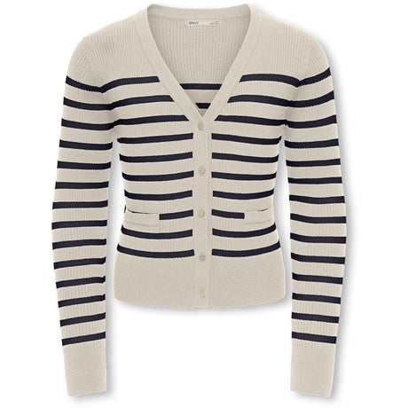 kids ONLY Birch Night Sky Kogamy Life Ls Button Vneck Card Cp Knt