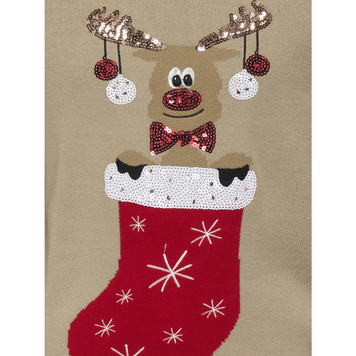 kids ONLY Humus Christmas Sock Kogxmas Shine Ls Oneck Box Knt