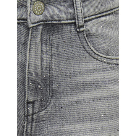 kids ONLY Medium Grey Denim Kogcobain Reg Wide Rhinestone Dnm