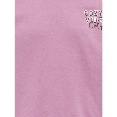 kids ONLY Mauve Orchid Cozy Kogbila L/S Ovz Bear O-Neck Swt Noos