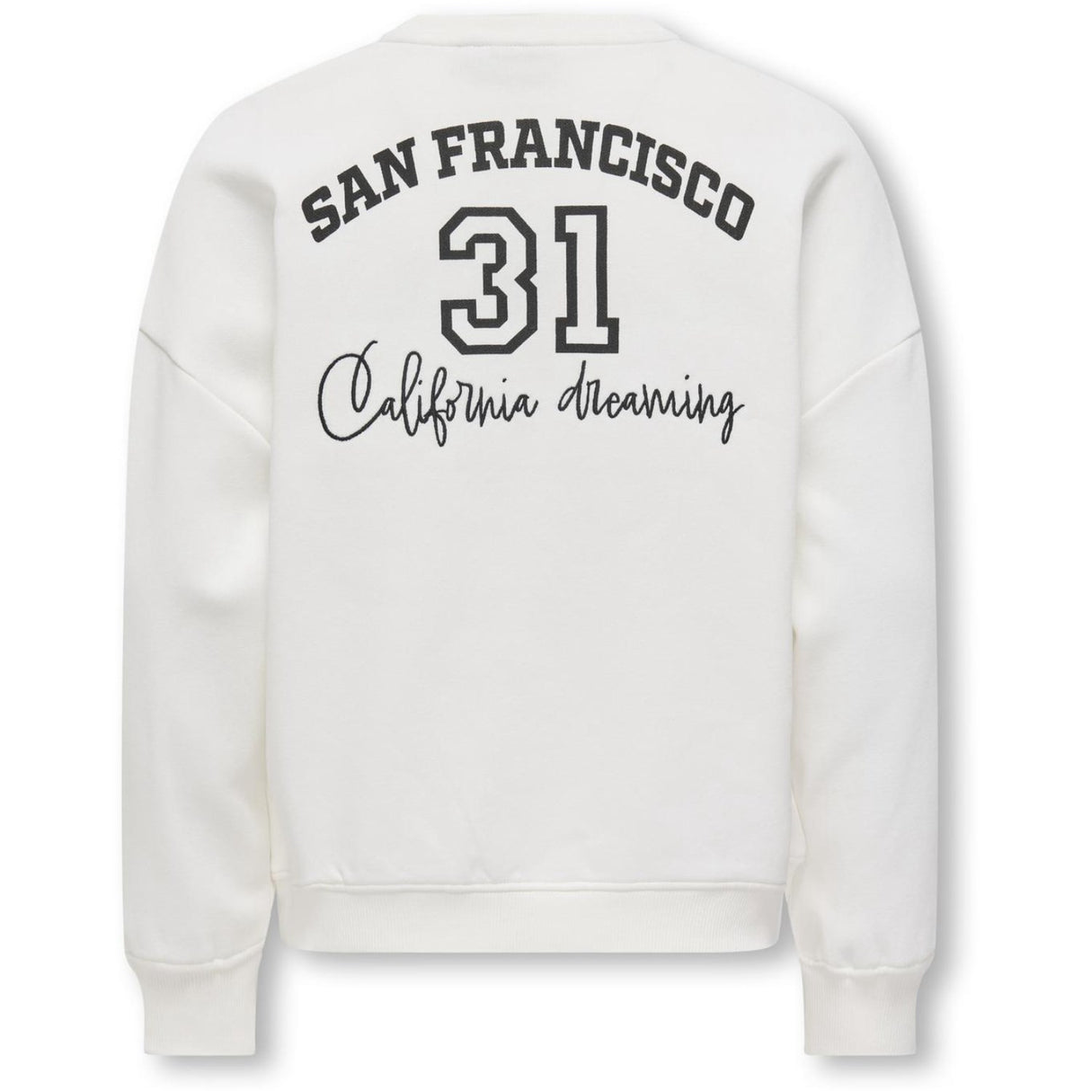 kids ONLY Egret Sport Kogbila L/S Ovz Bear O-Neck Swt Noos