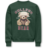 kids ONLY Pineneedle Collage Kogbila L/S Ovz Bear O-Neck Swt Noos