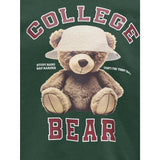 kids ONLY Pineneedle Collage Kogbila L/S Ovz Bear O-Neck Swt Noos