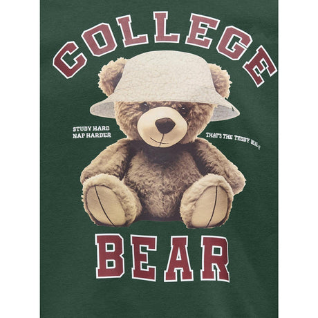 kids ONLY Pineneedle Collage Kogbila L/S Ovz Bear O-Neck Swt Noos