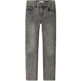 Name It Medium Grey Denim Washed Nkmtheo Xslim Swe Jeans 3113-Th Noos
