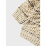 Lil'Atelier Turtledove Nbmemlen Ls Knit Stripe Lil