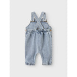 Lil'Atelier Medium Blue Denim Nbmkeifer Loose Dnm Overall 4019-Kk Lil