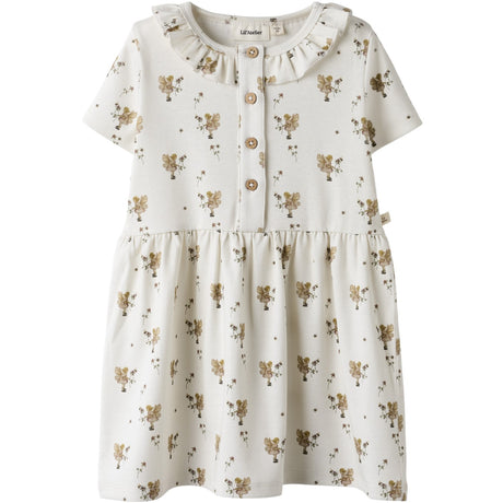 Lil'Atelier Coconut Milk Nmflayo Loa Ss Dress Lil