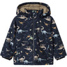 Name It Dark Sapphire Nmmsnow05 Jacket Aop 1fo