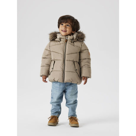 Name It Timber Wolf Nmmmathew Puffer Jacket1