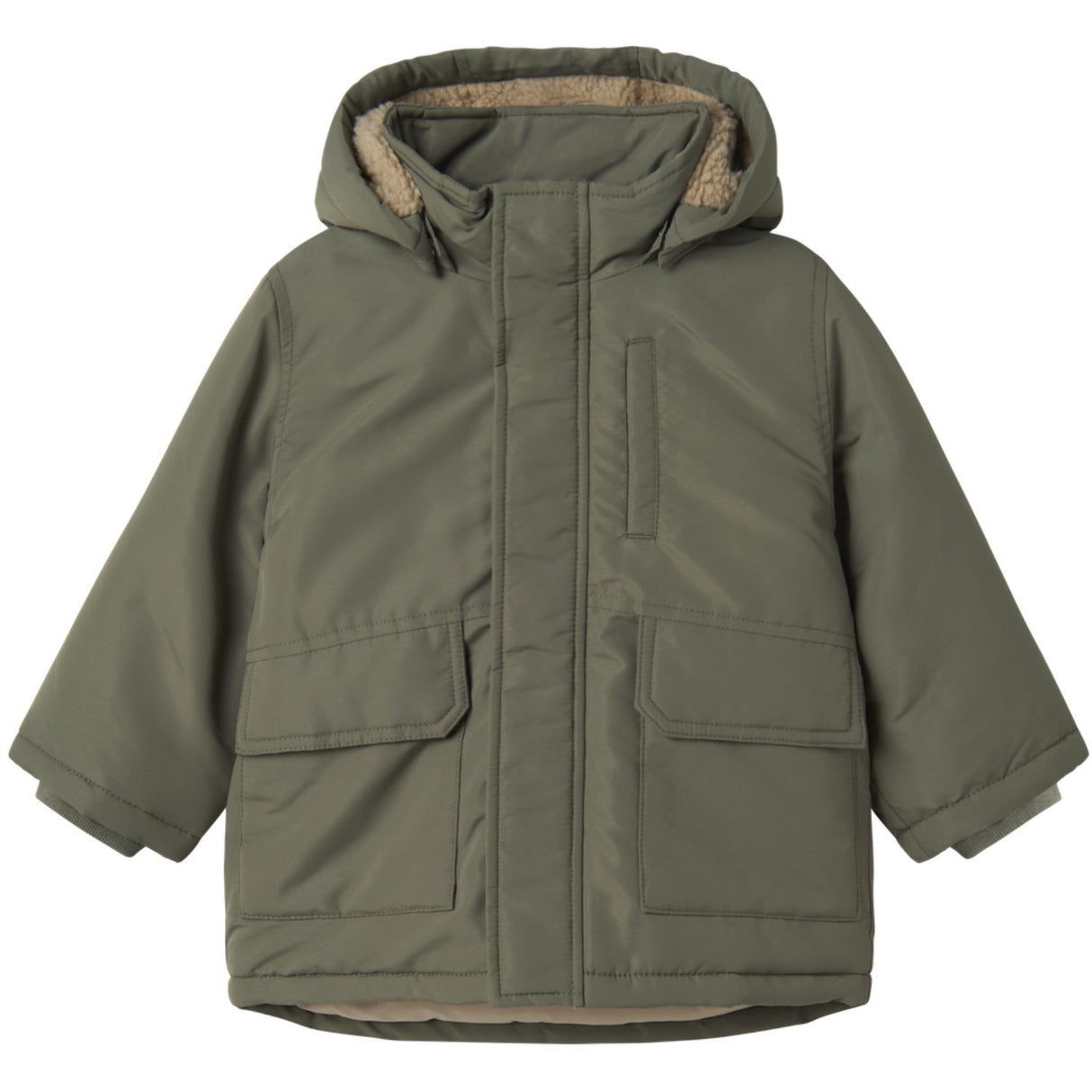 Name It Dusty Olive Nmmmarlow Parka Jacket Pb Fo
