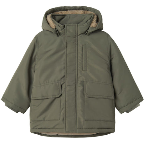 Name It Dusty Olive Nmmmarlow Parka Jacket Pb Fo