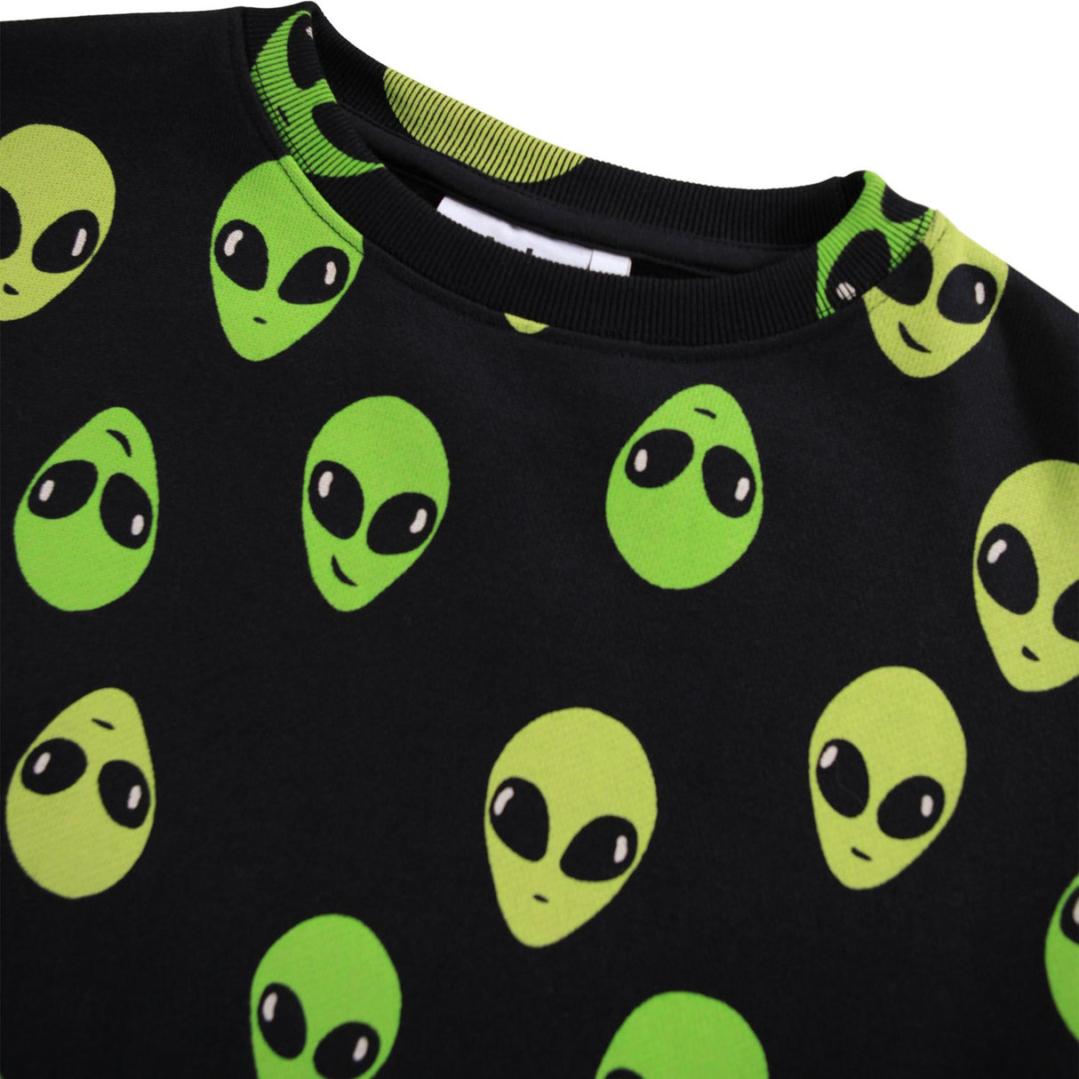 Molo Alien Faces Monti Sweatshirt
