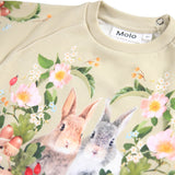 Molo Forest Bunny Disc Sweatshirt