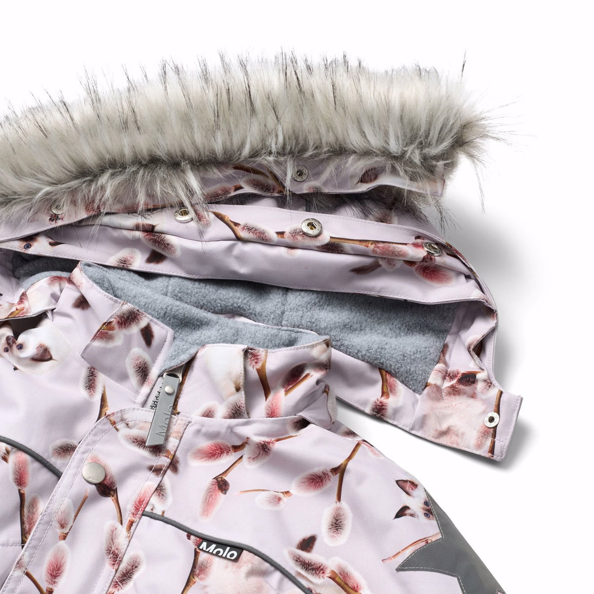 Molo Willow Kitten Polaris Fur Junior Snowsuit