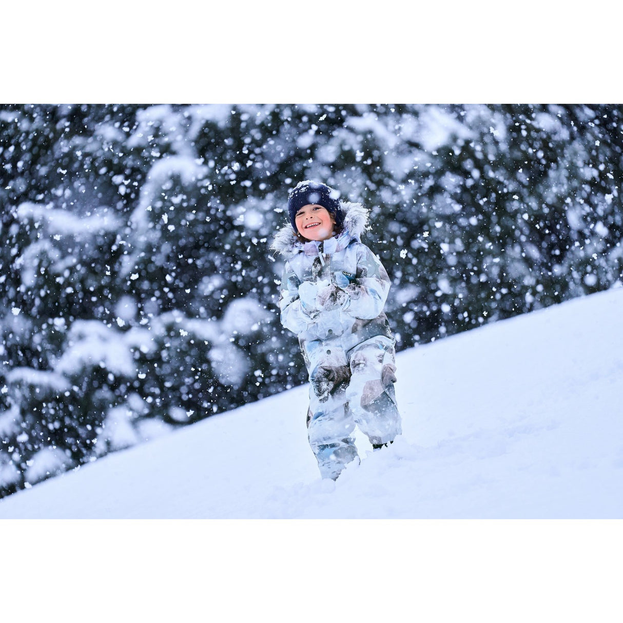 Molo Bison Polaris Fur Junior Snowsuit