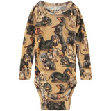 Molo Dachshunds Farai Wool Bodystockings LS