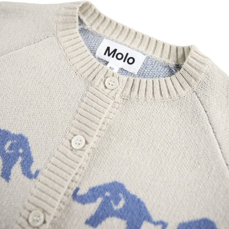 Molo Blue Elephants Bobi Cardigans