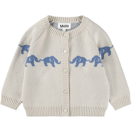 Molo Blue Elephants Bobi Cardigans