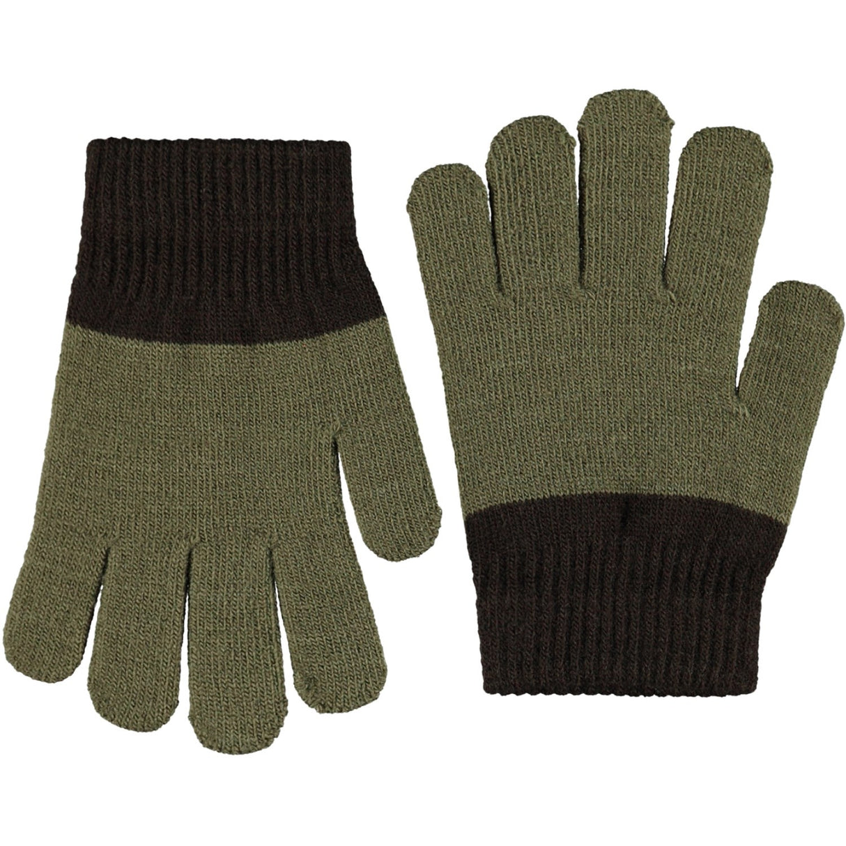 Molo Bark Green Kei Gloves