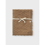 Lil'Atelier Sepia Tint Nbnnilio Knit Blanket Lil