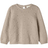 Lil'Atelier Oxford Tan Nmngable Ls Loose Knit Lil