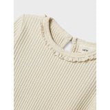 Lil'Atelier Turtledove Nmfosanne Ls Slim Top Lil