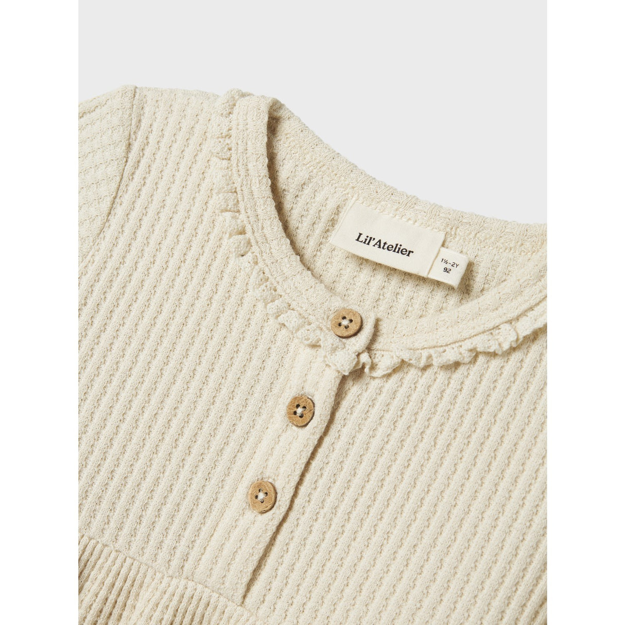 Lil'Atelier Turtledove Nmfosanne Ls Dress Lil