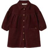 Lil'Atelier Hot Chocolate Nmfobert Loose Ls Cord Dress 4122-Hg Lil