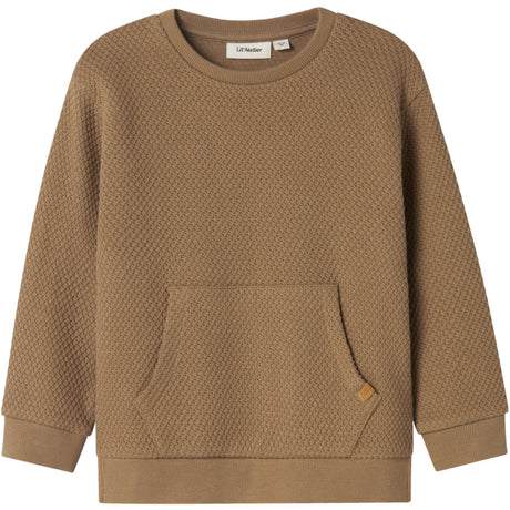 Lil'Atelier Sepia Tint Nmmnoello Ls Loose Sweat Lil