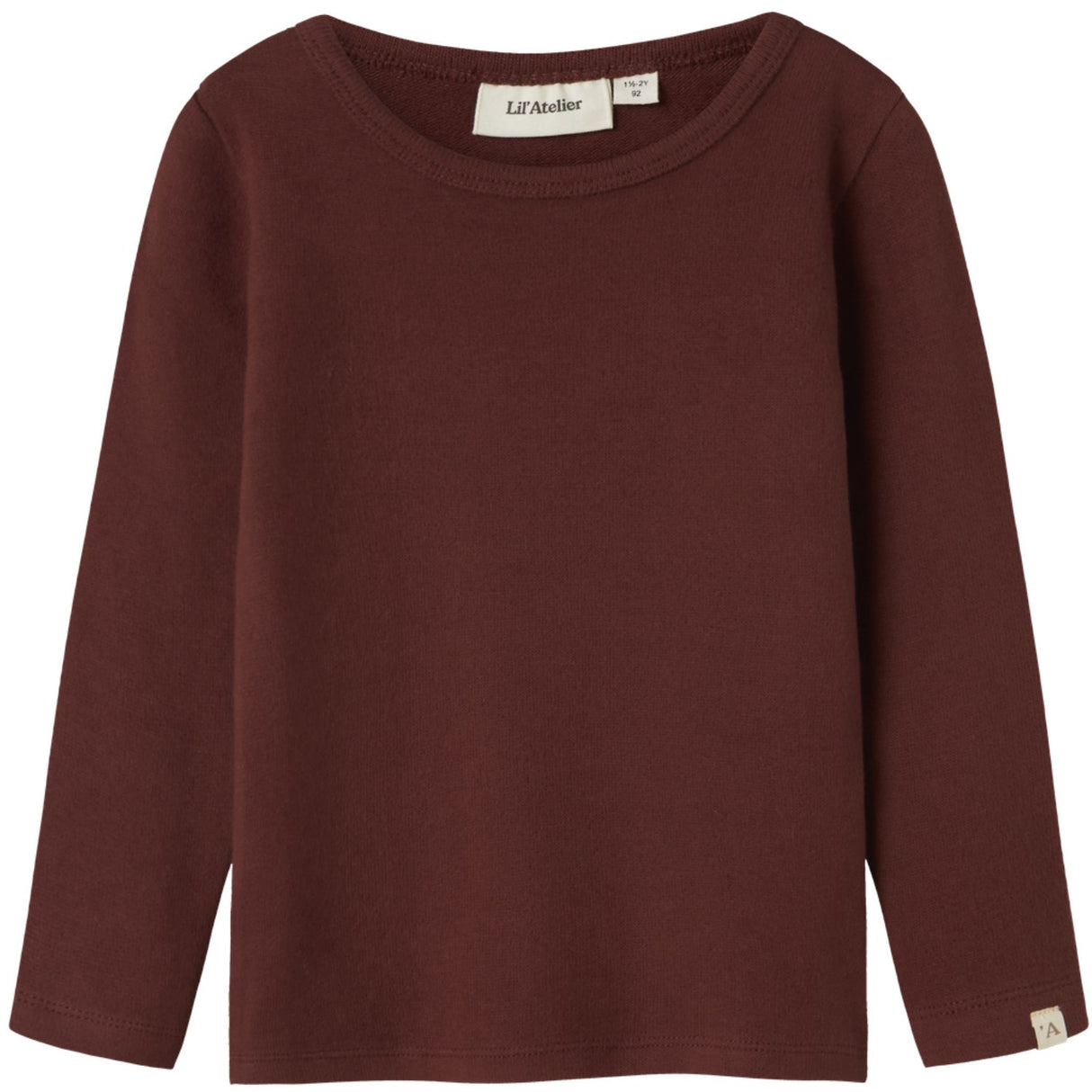 Lil'Atelier Hot Chocolate Nmfthora Hir Ls Slim Top Lil