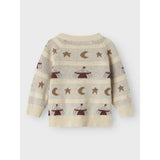 Lil'Atelier Turtledove Nbmlamai Ls Knit Card Lil