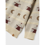 Lil'Atelier Turtledove Nmmlamai Ls Knit Lil