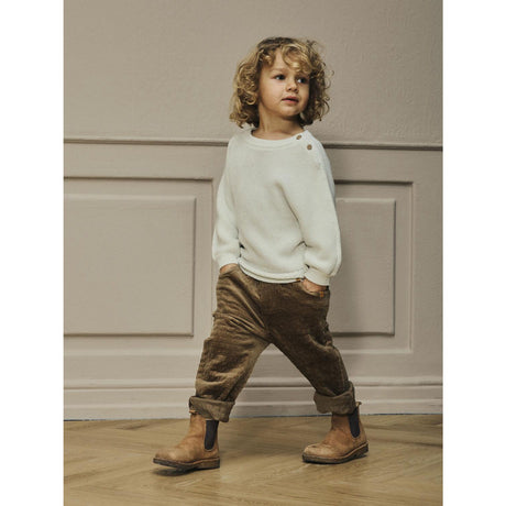 Lil'Atelier Sepia Tint Nmmosmund Loose Cord Pant 4241-Sd Lil