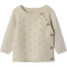 Lil'Atelier Turtledove Nbflaguna Ls Wrap Knit Lil Noos