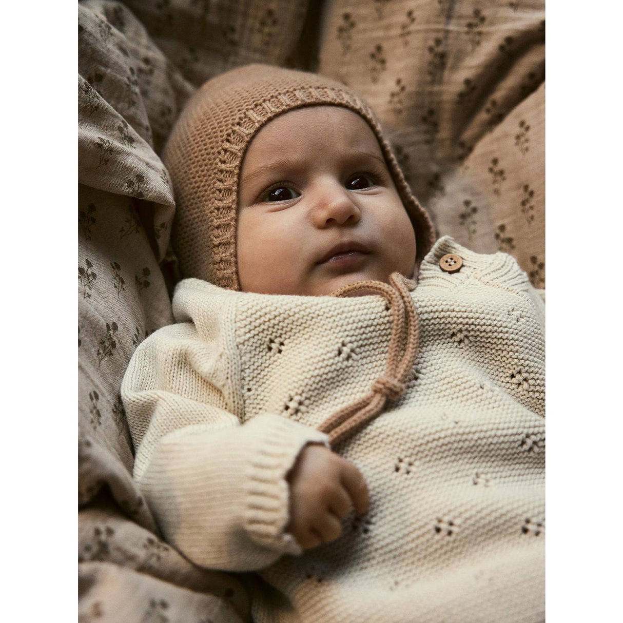 Lil'Atelier Turtledove Nbflaguna Ls Wrap Knit Lil Noos