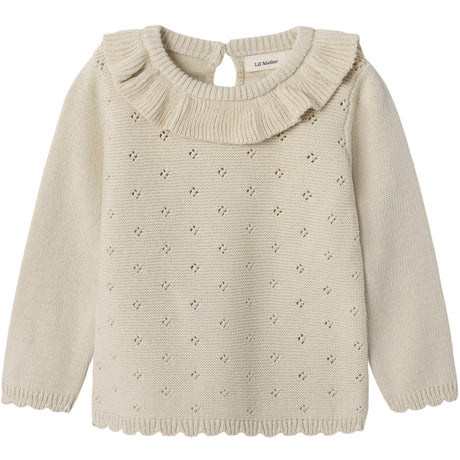 Lil'Atelier Turtledove Nmflaguna Ls Knit Lil Noos