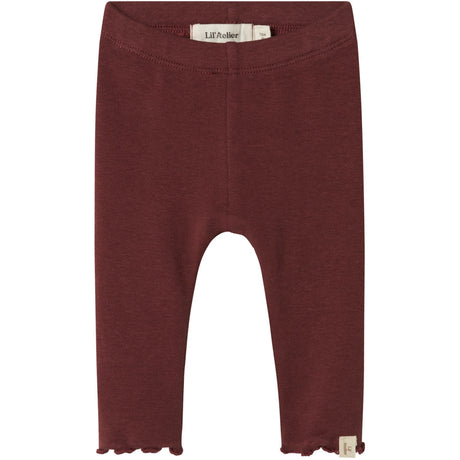 Lil'Atelier Hot Chocolate Nbfgayo Fia Slim Leggings Lil